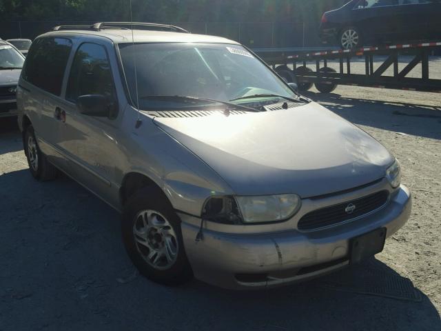 4N2XN11T9YD813496 - 2000 NISSAN QUEST SE BROWN photo 1