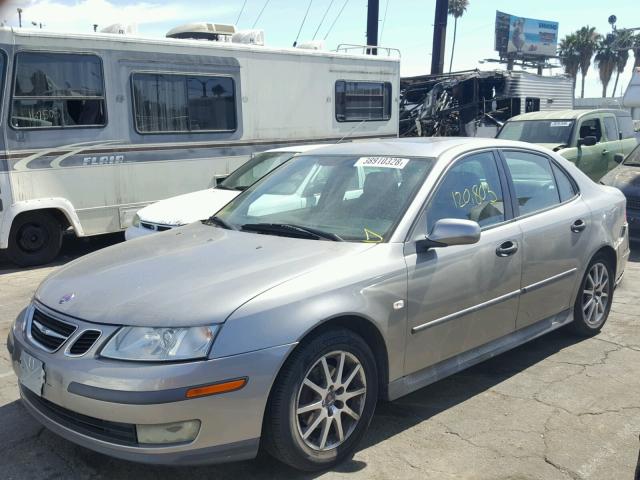 YS3FB45S731049144 - 2003 SAAB 9-3 LINEAR GRAY photo 2