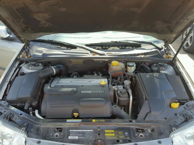 YS3FB45S731049144 - 2003 SAAB 9-3 LINEAR GRAY photo 7