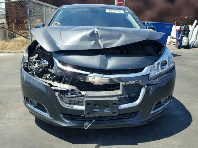 1G11H5SL0EF262390 - 2014 CHEVROLET MALIBU LTZ GRAY photo 9