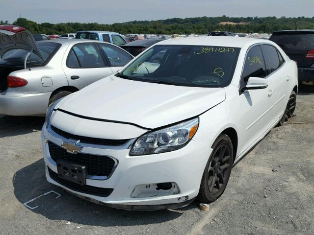 1G11C5SL9FF289944 - 2015 CHEVROLET MALIBU 1LT WHITE photo 2