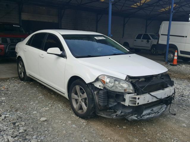 1G1ZC5E12BF234436 - 2011 CHEVROLET MALIBU 1LT WHITE photo 1