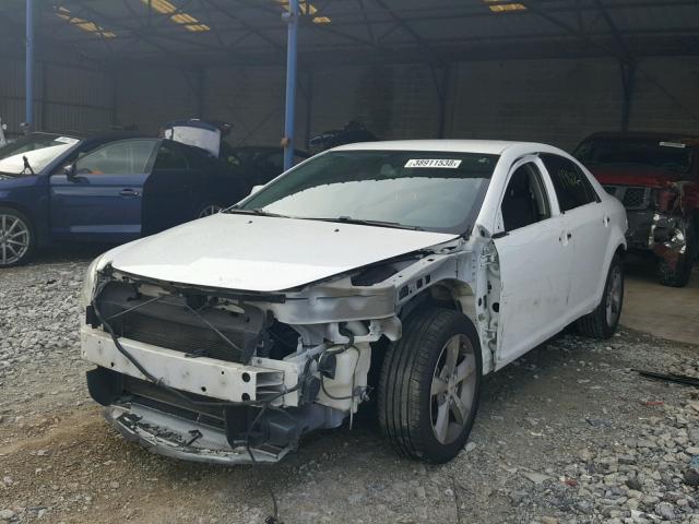 1G1ZC5E12BF234436 - 2011 CHEVROLET MALIBU 1LT WHITE photo 2
