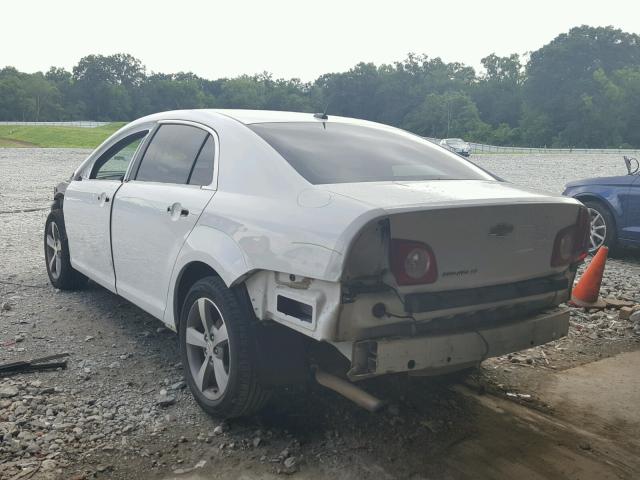 1G1ZC5E12BF234436 - 2011 CHEVROLET MALIBU 1LT WHITE photo 3