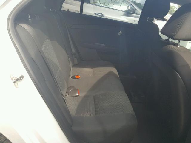 1G1ZC5E12BF234436 - 2011 CHEVROLET MALIBU 1LT WHITE photo 6