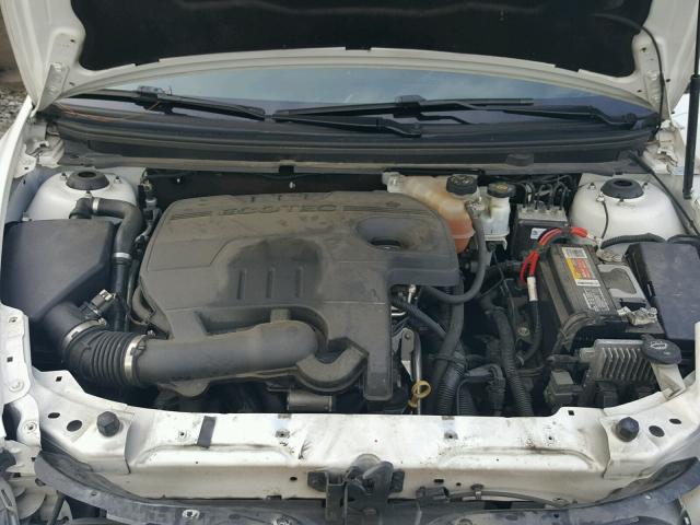 1G1ZC5E12BF234436 - 2011 CHEVROLET MALIBU 1LT WHITE photo 7