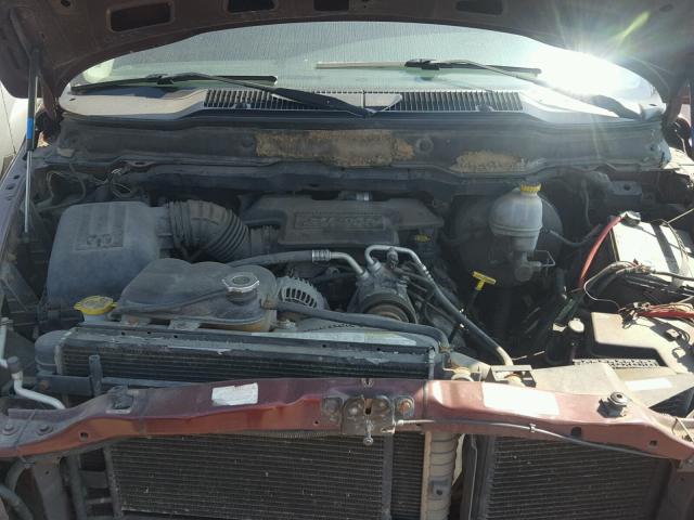 3D7KU28D73G746533 - 2003 DODGE RAM 2500 S BURGUNDY photo 7