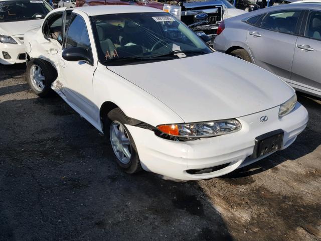 1G3NL52F73C324366 - 2003 OLDSMOBILE ALERO GL WHITE photo 1