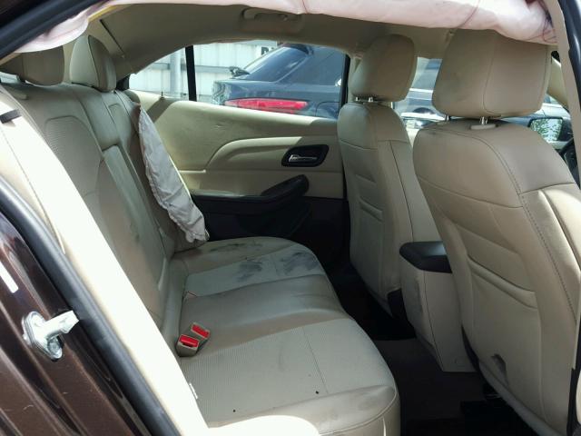 1G11C5SL2FF192827 - 2015 CHEVROLET MALIBU 1LT ყავისფერი ფოტო 6