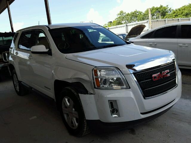 2GKALMEK5F6397108 - 2015 GMC TERRAIN SL WHITE photo 1