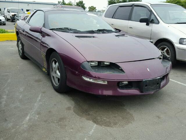 2G1FP22S0S2179635 - 1995 CHEVROLET CAMARO PURPLE photo 1