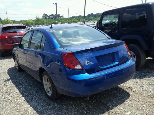 1G8AJ55F16Z147583 - 2006 SATURN ION LEVEL 蓝色 照片 3