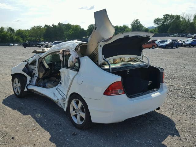 2HGFA16988H354554 - 2008 HONDA CIVIC EXL თეთრი ფოტო 3