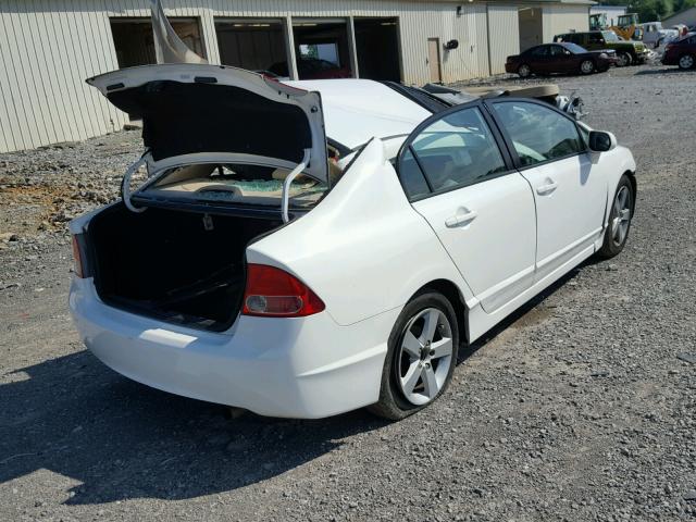 2HGFA16988H354554 - 2008 HONDA CIVIC EXL თეთრი ფოტო 4
