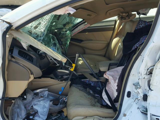 2HGFA16988H354554 - 2008 HONDA CIVIC EXL თეთრი ფოტო 5