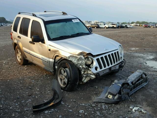 1J4GK48K66W147980 - 2006 JEEP LIBERTY SILVER photo 1