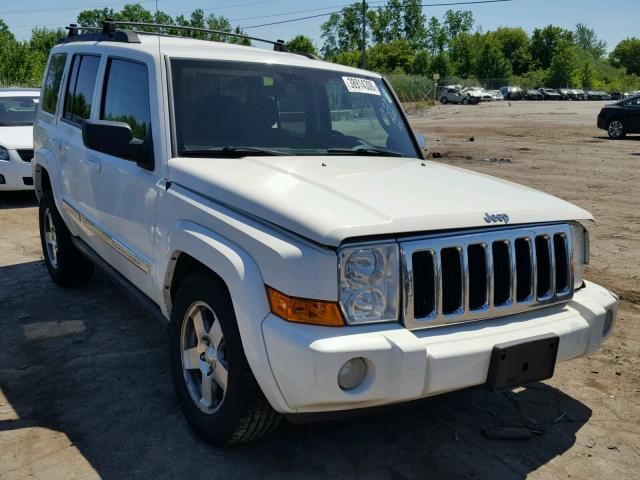 1J4RH4GKXAC115665 - 2010 JEEP COMMANDER WHITE photo 1