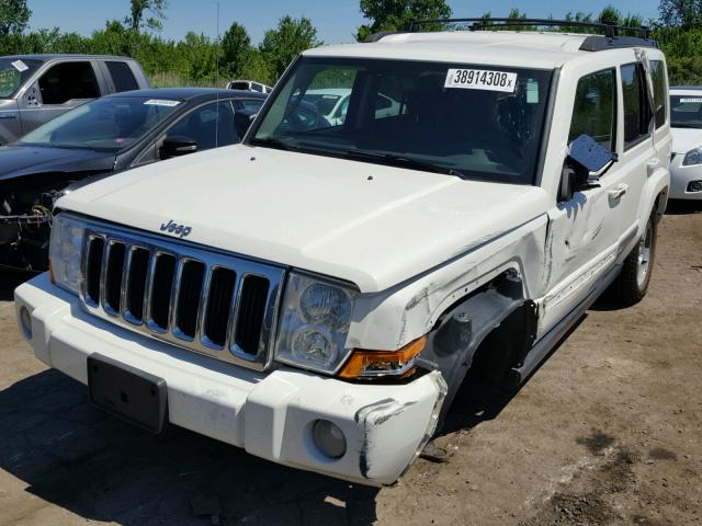 1J4RH4GKXAC115665 - 2010 JEEP COMMANDER WHITE photo 2