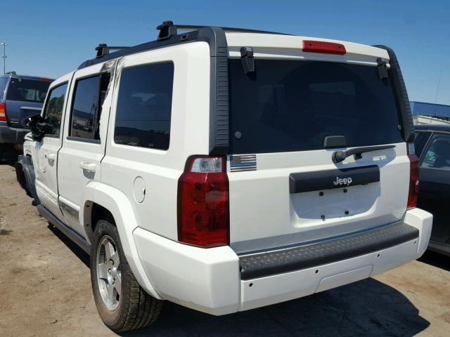 1J4RH4GKXAC115665 - 2010 JEEP COMMANDER WHITE photo 3