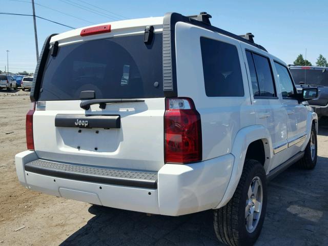 1J4RH4GKXAC115665 - 2010 JEEP COMMANDER WHITE photo 4