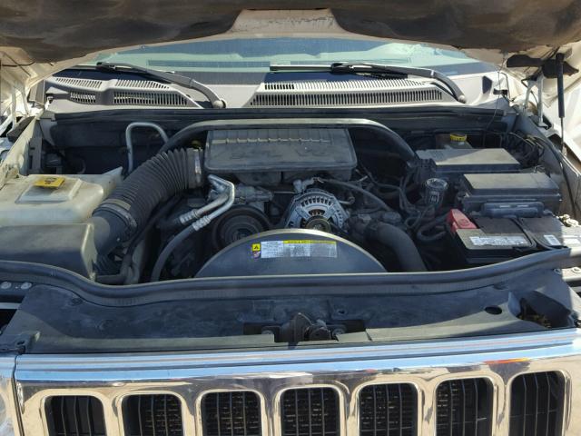 1J4RH4GKXAC115665 - 2010 JEEP COMMANDER WHITE photo 7