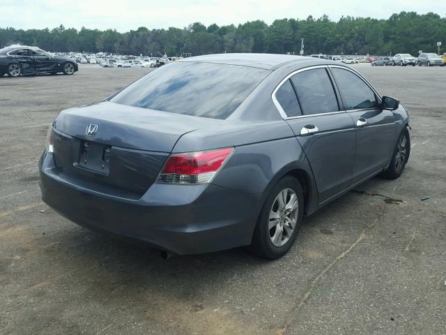 1HGCP26489A002361 - 2009 HONDA ACCORD LXP GRAY photo 4