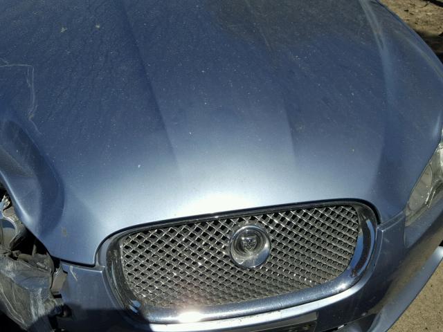 SAJWA06B99HR13114 - 2009 JAGUAR XF PREMIUM BLUE photo 7