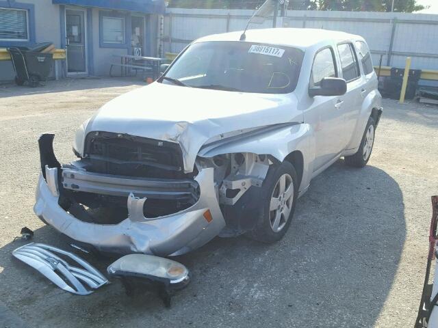 3GNCA13B49S574885 - 2009 CHEVROLET HHR LS SILVER photo 2