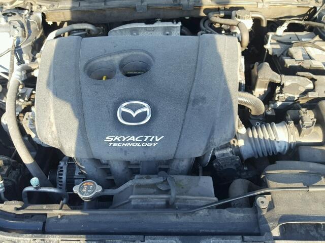 JM1BM1W71E1110046 - 2014 MAZDA 3 GRAND TO BLUE photo 7