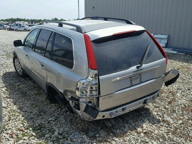 YV4CZ982681454950 - 2008 VOLVO XC90 3.2 SILVER photo 3