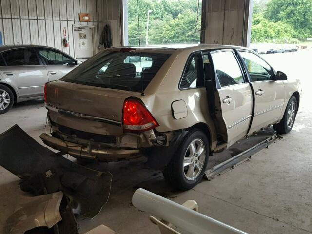 1G1ZT61876F149770 - 2006 CHEVROLET MALIBU MAX TAN photo 4