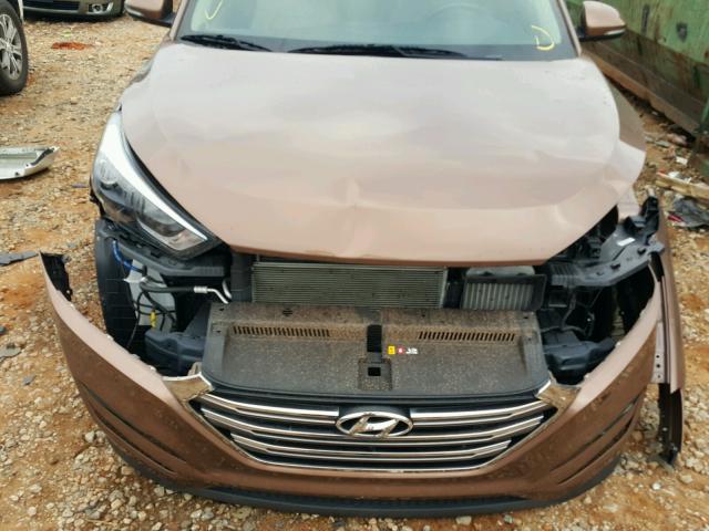 KM8J33A26GU147970 - 2016 HYUNDAI TUCSON LIM BROWN photo 7