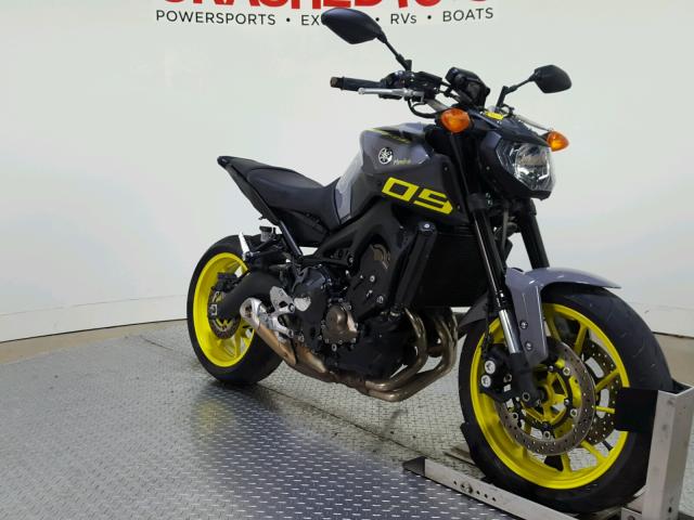 JYARN33E6GA011991 - 2016 YAMAHA FZ09 YELLOW photo 2