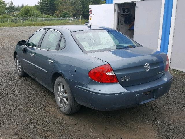 2G4WF582X71245376 - 2007 BUICK ALLURE CX BLUE photo 3