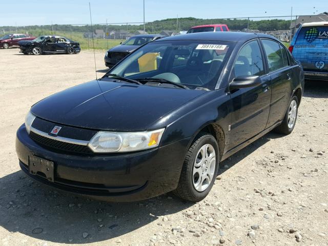 1G8AJ52F84Z150434 - 2004 SATURN ION LEVEL BLACK photo 2