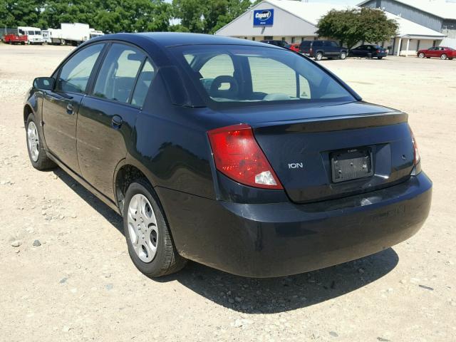 1G8AJ52F84Z150434 - 2004 SATURN ION LEVEL BLACK photo 3