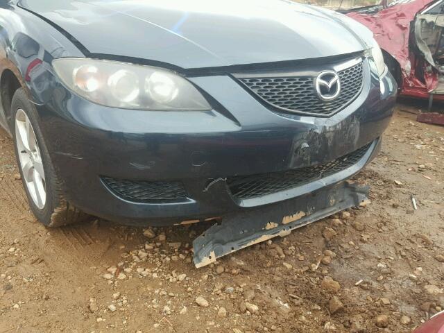 JM1BK12F841166549 - 2004 MAZDA 3 I GREEN photo 9