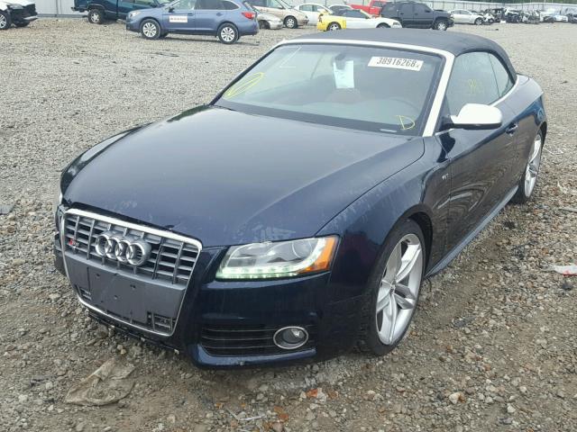 WAUVGAFH4BN016788 - 2011 AUDI S5 PRESTIG BLACK photo 2