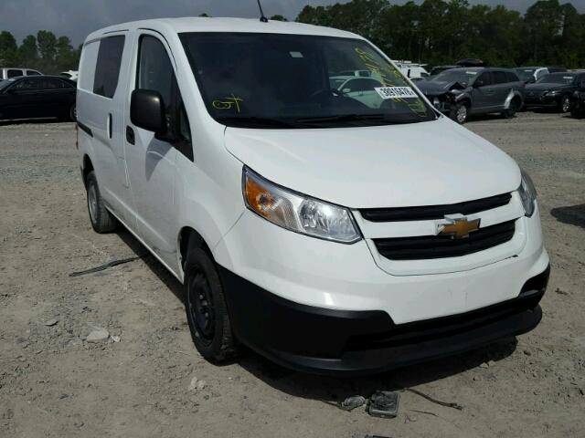 3N63M0YN2FK703678 - 2015 CHEVROLET CITY EXPRE WHITE photo 1