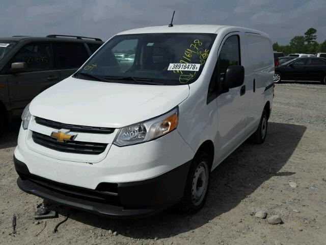3N63M0YN2FK703678 - 2015 CHEVROLET CITY EXPRE WHITE photo 2
