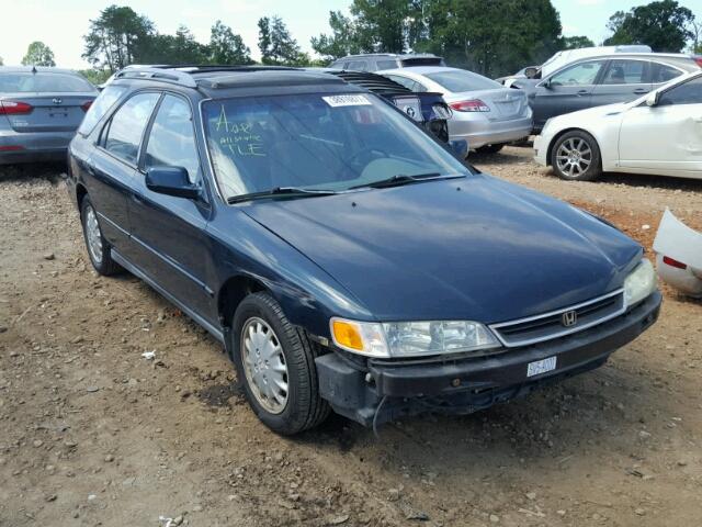 1HGCE1894TA002616 - 1996 HONDA ACCORD GREEN photo 1