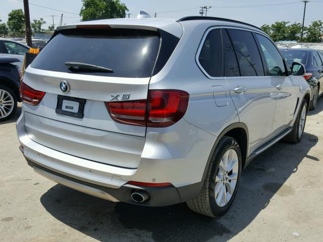 5UXKR2C5XG0R70027 - 2016 BMW X5 SDRIVE3 SILVER photo 4