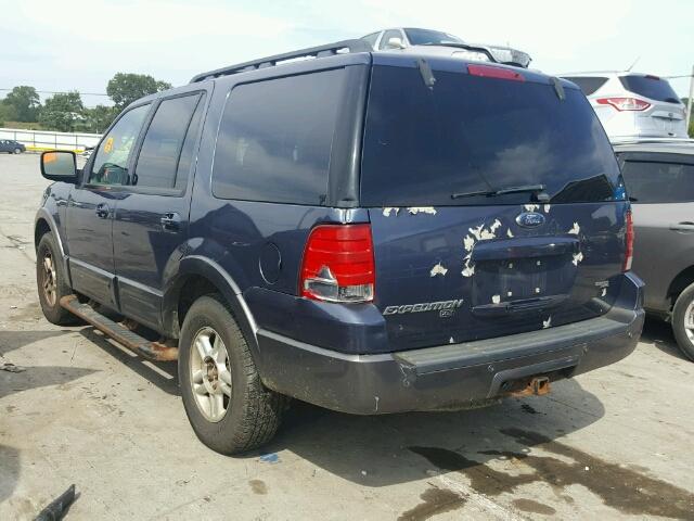 1FMPU16536LA77783 - 2006 FORD EXPEDITION BLUE photo 3