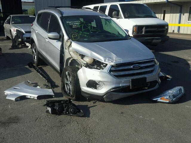 1FMCU0GD0HUC51126 - 2017 FORD ESCAPE SE SILVER photo 1