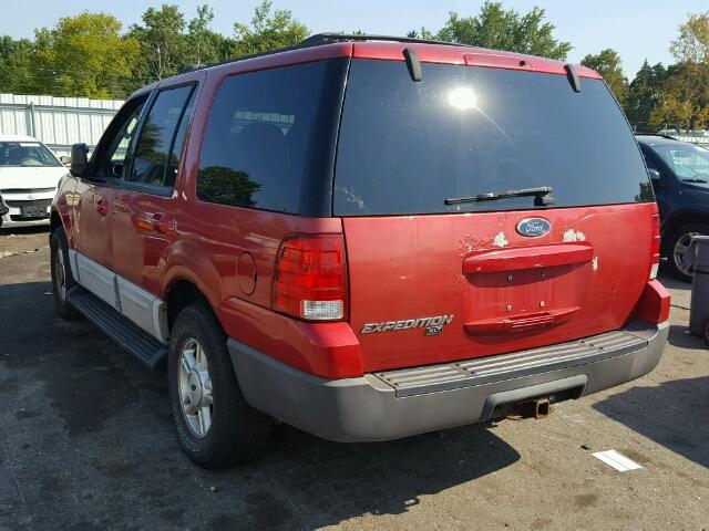 1FMPU16WX3LC18837 - 2003 FORD EXPEDITION RED photo 3