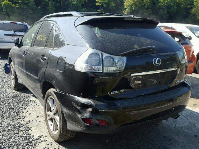 JTJHW31U360048635 - 2006 LEXUS RX 400 BLACK photo 3