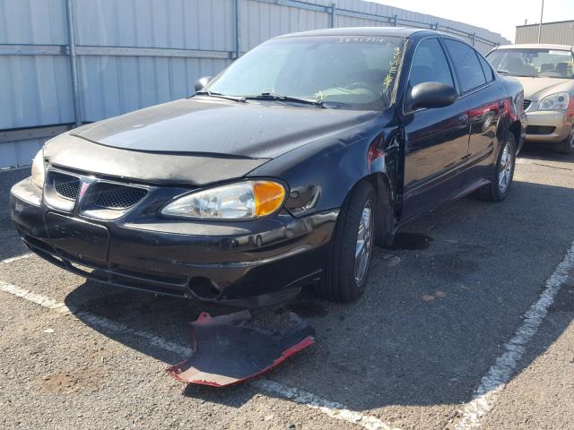 1G2NF52E23M724025 - 2003 PONTIAC GRAND AM S 黑色 照片 2