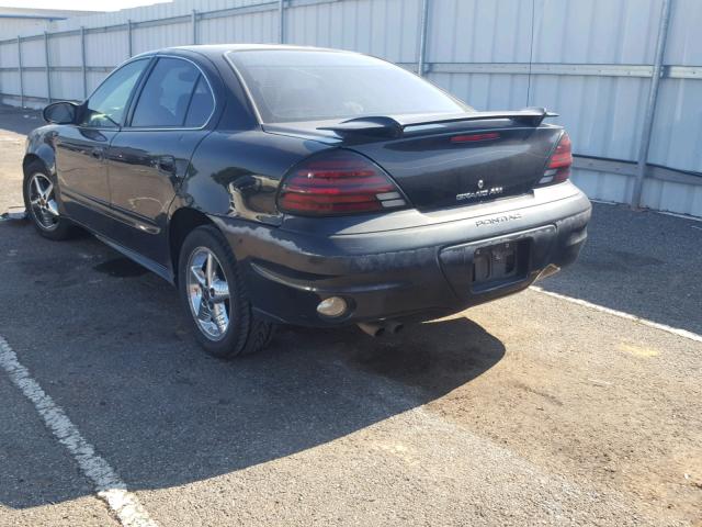 1G2NF52E23M724025 - 2003 PONTIAC GRAND AM S 黑色 照片 3