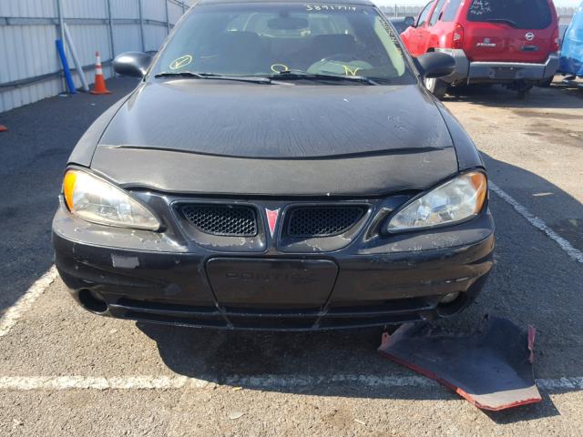 1G2NF52E23M724025 - 2003 PONTIAC GRAND AM S 黑色 照片 9