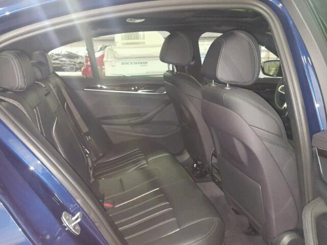 WBAJE7C51JWC56149 - 2018 BMW 540 XI BLUE photo 6